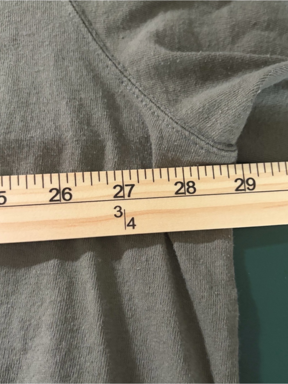 Carhartt Olive Green Long-Sleeve Pocket T-Shirt 2x - Picture 3 of 3